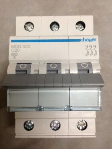 Hager MCN320 Leitungsschutzschalter 20A, 3polig